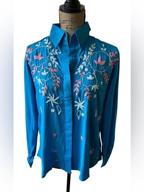 RAJ EMBROIDERED BLOUSE NWT